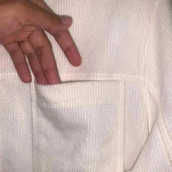 Land’s End Corduroy Button Down Shacket - Picture 4 of 7